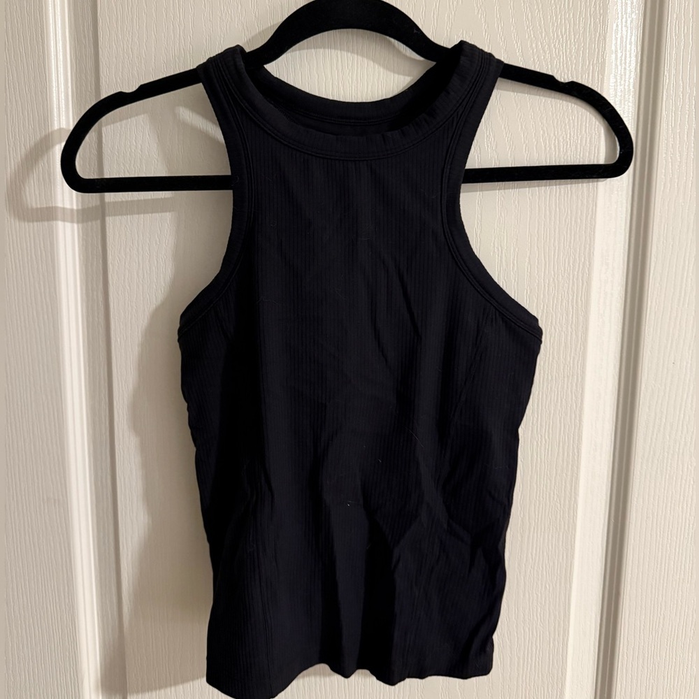 Lululemon Black Racerback Tank Top
